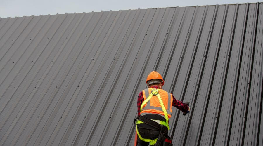 Professional metal roof installation services in Andover, CT